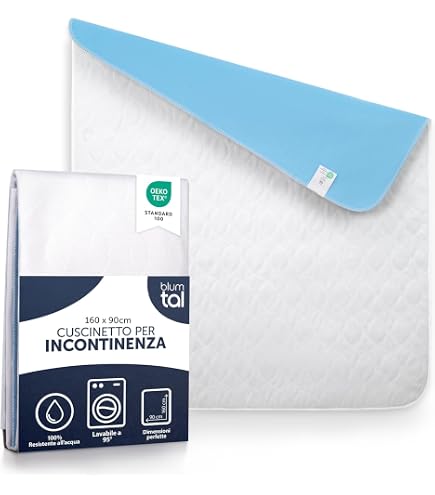 Traversa Letto Impermeabile Riutilizzabile - Tappetino Assorbente Per Incontinenza Anziani E Bambini