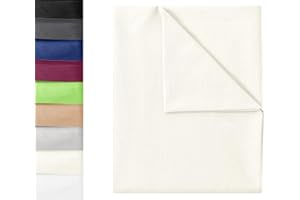 GREEN MARK Textilien® klasyczne prześcieradło | prześcieradło | płótno lniane | ręcznik domowy 100% bawełna bez gumowego ściągacza firmy GREEN MARK Textilien® w wielu rozmiarach i kolorach, wymiary: