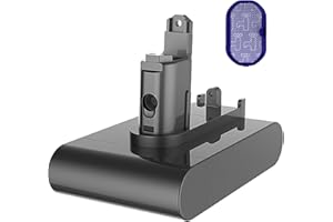 YABER Batterie pour Dyson DC34 DC45 Type B DC35 DC31 DC44 Aspirateur 22.2V 4500mAh Batterie Dyson DC45 avec 1 Filtre (Seulement pour Dyson Type B)