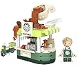 LEBOCADO Coffee House Building Blocks Set, Cafe Shop Model Building Bricks Toy Gift for Adults Kids, STEM Building Bricks Set for Girls Gift, Street View Compatible with Lego(433PCS)