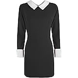 JOPHY & CO. Vestito Abito Donna con Colletto Casual a Maniche Lunghe (cod. 7087)