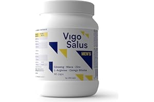 DR8 LABS TESTOSTERONE Uomo - Booster Massa Muscolare - Potente + Forza + Durata + Alto Dosaggio - Maca, Tribulus Terrestris, Ginkgo Bilboa, L Arginina, Ginseng e Zinco - Vigosalus 90 Capsule