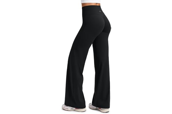 CRZ YOGA Softretch Vida byxor 28" | Ingen söm fram, Ultimat komfort, Närmast huden, Yoga, Avslappnad, Hög midja, För kvinnor