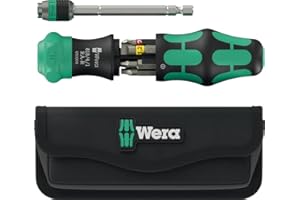 WERA Kraftform Kompakt 26 RA-R z etui, 6 części