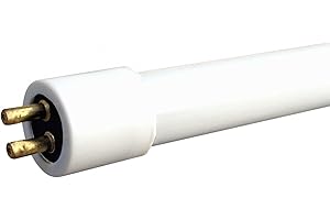 LEYTON LIGHTING 2 x 16w T4 Fluorescent Tube (3400K, Warm White, 480mm inc, 470mm exc pins) Check Length Carefully