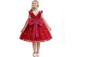 NNJXD Flower Girls Lace Dress Christmas Party Ball Gown Princess Dress