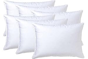 Wagtail - Relleno cojín Pack 2/4/6 Unidades, Fibra Hueca de Alta recuperación, Super Suave Mullido, Antialérgico, Indeformable, Ideal para sofá, Silla, Cama (6, 40x60 cm)