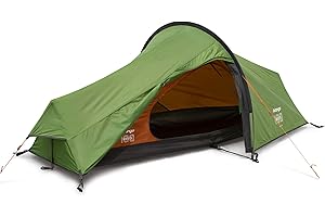 Vango Nevis Tunnel Tent Hiking Backpacking Wild Camping | DofE Recommended Kit | Waterproof, Easy Setup, Lightweight, Compact | Alloy Poles & 3000mm HH Material