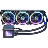 Alphacool Eisbaer Aurora 360 CPU Processor All-in-one liquid cooler 12 cm Black 1 pc(s)