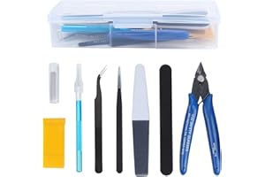 NBPOWER 9PCS Gundam Model Tools Craft Set Kit di riparazione di riparazione per la costruzione di modelli di base per principianti e modellisti avanzati