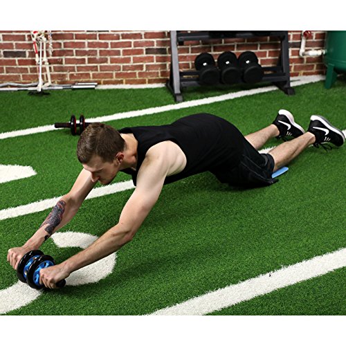 Songmics Bauchtrainer Roller AB Wheel mit Knie Pad - 3