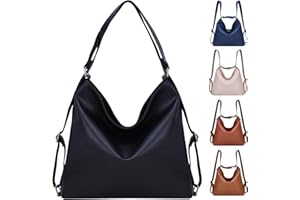 ARNTY Women's Backpack, Handbag Backpack Bag 2 in 1 Women's Elegant Elgrant Shoulder Bag for Work, Travel, Excursion