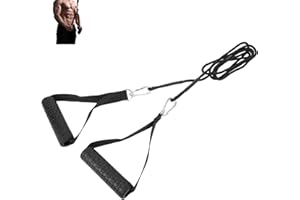 Serlium Cables Desplegables Accesorio De Cable De Polea De Presión hacia Abajo De Tríceps - Mango De Agarre Versátil para Entrenamiento Completo De Brazos En El Gimnasio