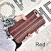 Produktbild DREAMBAB Handyhülle Für iPhone 6 6S 7 8 Plus X Nationale Art Stoff Beschaffenheits Leder Pu Kasten Für iPhone 7 Fall Ultradünne Leinwand Silikon Telefon Kästen, Rot, Für Iphonne 8
