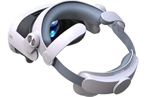 Sehawei Upgraded Elite Strap Kompatibel mit Quest 3,Comfortable VR Headsets Strap Accessories,Verbesserten Komfort und Spieleintauchen VR Zubehör Kopfband