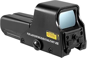 Paike 552 Holographisches Metallvisier, hellgrünes und rotes Punktvisier