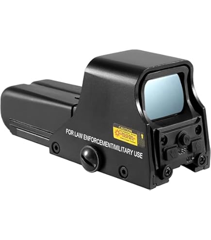 ToopMount Optische Vizierkijker Verlicht Red Dot Vizier Telescoop 1x24 mm Waterdicht Aluminium Anti-reflex Optische Coating Verstelbare Richtkijkers voor Buitensporten