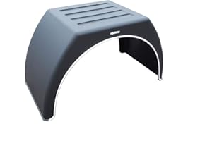 HOMRY Trupa Guardabarros 510 Ancho 1000 envergadura 550 Alto 1770 mm de Largo Camiones neumáticos Gemelos