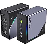 GMKtec Oyun Mini PC AMD Ryzen 7 H 255 (Y&uuml;kseltilmiş 8745HS) 32GB RAM &Ccedil;ift NIC LAN 2.5Gbps Masa&uuml;st&uuml; Bilgisayarlar 4K Ekran, Wi