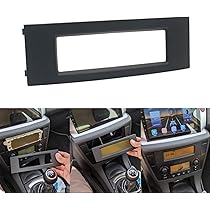 Garniture De Tableau De Bord D'autoradio, Remplacement De Cadre De Tableau De Bord De Lecteur Double DIN Pour Autoradio Stéréo Pour C5 2004? 2008