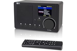 Ocean Digital Radio Internet Wifi, Portable Digital Radio With Rechargeable Battery Bluetooth Receiver With 2.4” Color Displa