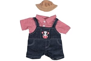 Teddy Tastic Farmer Outfit Teddy Outfit Fits 16" / 40cm Teddy Bears NEW Make a Bear Outfit
