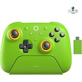 AKNES 8BitDo Ultimate 2 Kablosuz Kumanda, Windows/Android/Steam i&ccedil;in, TMR Joysticks, 1000Hz Sorgulama Oranı, Dokunmatik/Salon