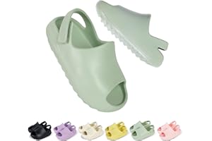 bolukets Chaussons Fille Garçon Pantoufles Piscine et Plage Enfants Été Pantoufles de Bain Plates Antidérapante Respirant Tongs Claquette doux à séchage rapide Bébé Maison Sandales 19-32