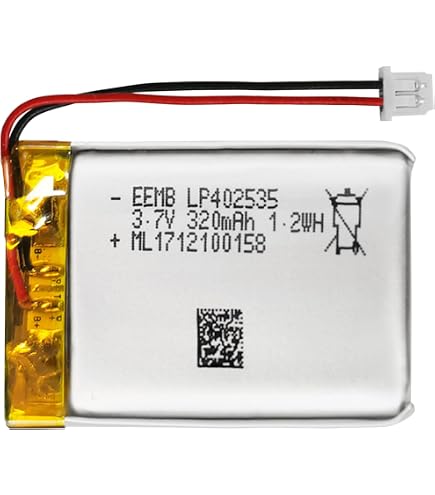 3.7V 1200mAh Li-Po Akku Mit 2P PH Stecker - 753048 Format, Für Elektronik & Kleingeräte