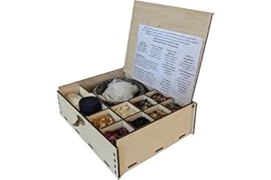 HEILKRÄUTER MANUFAKTUR Räuchern Starter Set 12-TLG Zubehör für Anfänger, auch für Weihrauch geeignet + 7 cm Räucherschale + Räucherkohle + Räuchersand + Anleitung + 8 Verschiedene Räucherungen für Harmonie und Liebe