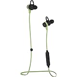 Amazon Basics – Bluetooth-Fitnesskopfhörer mit Mikrofon, ohne Kabel, grün