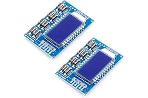 HiLetgo 2pcs 3 Channel PWM Pulse Generator Signal Generator Module Adjustable Frequency Square Wave Rectangular Wave Signal Generator Duty Cycle with LCD Display 1Hz-150Khz