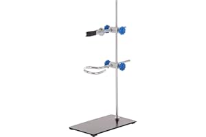 PetHot Laboratory Retort Stand 30cm Fashion High Retort Support Stands Clamp Flask Alcohol Bottle Lab Bracket