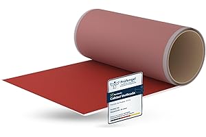 Flickly® Parches de reparación autoadhesivos | camión, remolque, tienda, toldos, camping, sombrillas, piscina | disponible en muchos colores | 2,5 m x 200 mm | (RAL 3000) Rojo Fuego