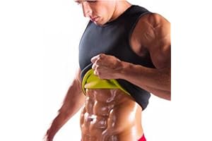 LUCKYGIRLS FESTIVAL LuckyGirls Faja Reductora Adelgazante Hombre Neopreno Camiseta Reductora Compresion de Sauna Deportivo,Reductora Compresion de para la pérdida de Peso, musculación,Cardio,Sauna Traje para Sudar