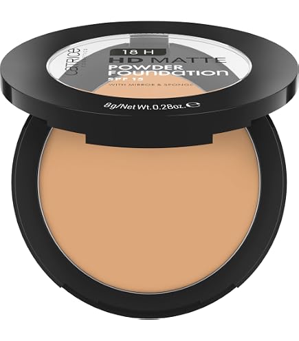 Catrice 18H HD Matte Powder Foundation 8g, 015N : Amazon.co.za: Beauty