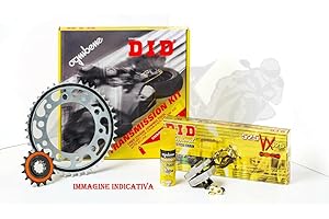 AFK Kit Trasmissione DID Pignone+Corona+Catena Transalp XL 650 V 1999-2000-2001-2002-2003-2004-2005-2006