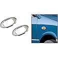 ZOOOMY Car Indicator Chrome Cover Compatible with Maruti Car 800/Alto/Alto 800/Alto K10 Old and New (Pack of 2)
