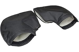 ANGEL ZYJ Coprimanopole Scooter, Muffole per Manubrio Manopole Moto Guanti Invernali Antivento Guanti/muffole per Manubrio Moto Imbottite in Lana