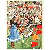 Vintage illustration Alice im Wunderland