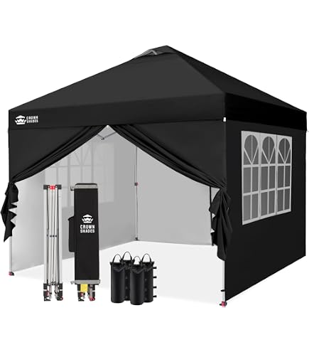 Faltpavillon 3x3 Meter – Pop-up Gartenpavillon Wasserdicht Mit UV-Schutz, Höhenverstellbar