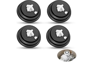 FANTASYON 4 Pièces Joint Chasse D'eau WC,Membrane Chasse D'eau,Rondelle de Diaphragme de Vanne,Diaphragme en Caoutchouc Remplaçable pour L'Entretien des Chasses D'eau des Toilettes,Flotteur Chasse D'eau