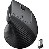 UGREEN 2.4G fare, kablosuz, dikey ergonomik fare, dikey ergonomik fare, kablosuz, Windows/Mac OS uzw, 1000/1600/2000/4000 dpi