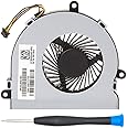 MMOBIEL Laptop CPU Cooling Fan 4 Pin 4 Wire Replacement for HP 250 G4 255 G4 Notebook 15-AC Series DC28000GAR0 XRF-813956-002 Incl (+) Screwdriver