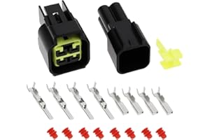 VGOL 1 Set Di Connettori Maschio-femmina Impermeabili Per Autoveicoli A 4 Pin 2,3 Mm FW-C-4M-B FW-C-4F-B Compatibile Con FURUKAWA RFW 090