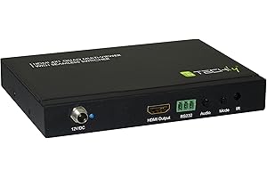 TECHLY 102260 Multiview HDMI 4x1 con Switch Seamless Negro