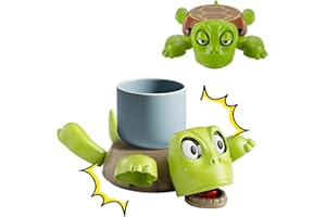 VIECHOES Tartaruga porta tazza,turtle coaster,Progettazione del sensore di gravità,Decorativo e pratico allo stesso tempo,Regalo originale per l'ufficio e la casa