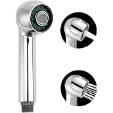 Handheld Shower Head for Kitchen Sink with 2 Watering Modes, Ideal Replacement for Faucet, Water Saver, Handheld Shower