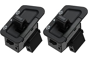 EMSea 2 Unidades Interruptor de Luz Intermitente de Motocicleta de 3 Pines 44 X 21 Mm para Scooter Motocicleta Y Vehículo Eléctrico.