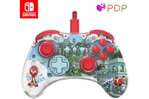 PDP REALMz Wired LED Light-up Pro Controller: Knuckles For Nintendo Switch & Nintendo Switch - OLED Model